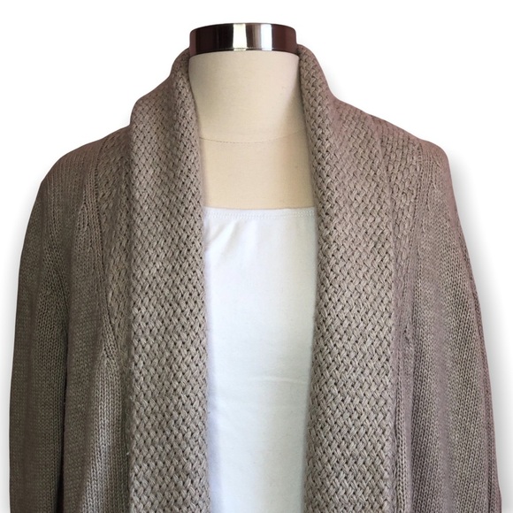 Mia Mai Wool/ Cashmere Blend Oversized Open Cardigan- Size S - Picture 3 of 8